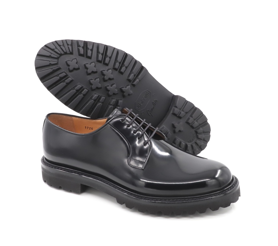 Sapatos Cap Toe - Logan Polido Noir